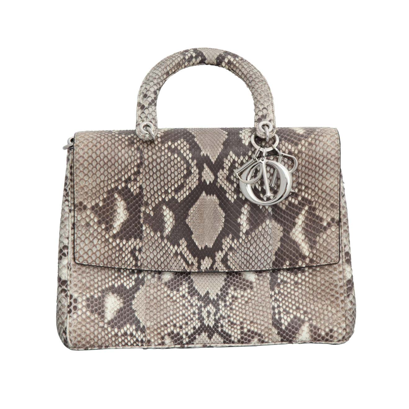 Amazing Christian Dior Python 'Be Dior" Bag New in Box at 1stDibs ...