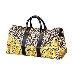 Gianni Versace Baroque Print Duffle Bag