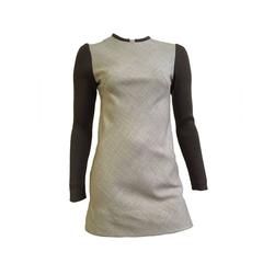 Paco Rabanne 80s Mini Wool Dress Size 4.