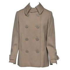 Vintage Bill Blass 1970s Pea Coat