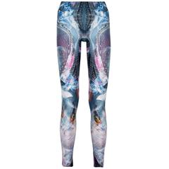 ALEXANDER MCQUEEN Atlantis Plato Jellyfish-print leggings 11