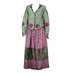 Geoffrey Beene Japonesque Silk Ensemble 2