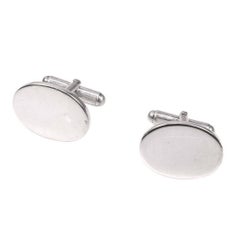Antique Tiffany & Co. Classic Sterling Silver Cufflinks