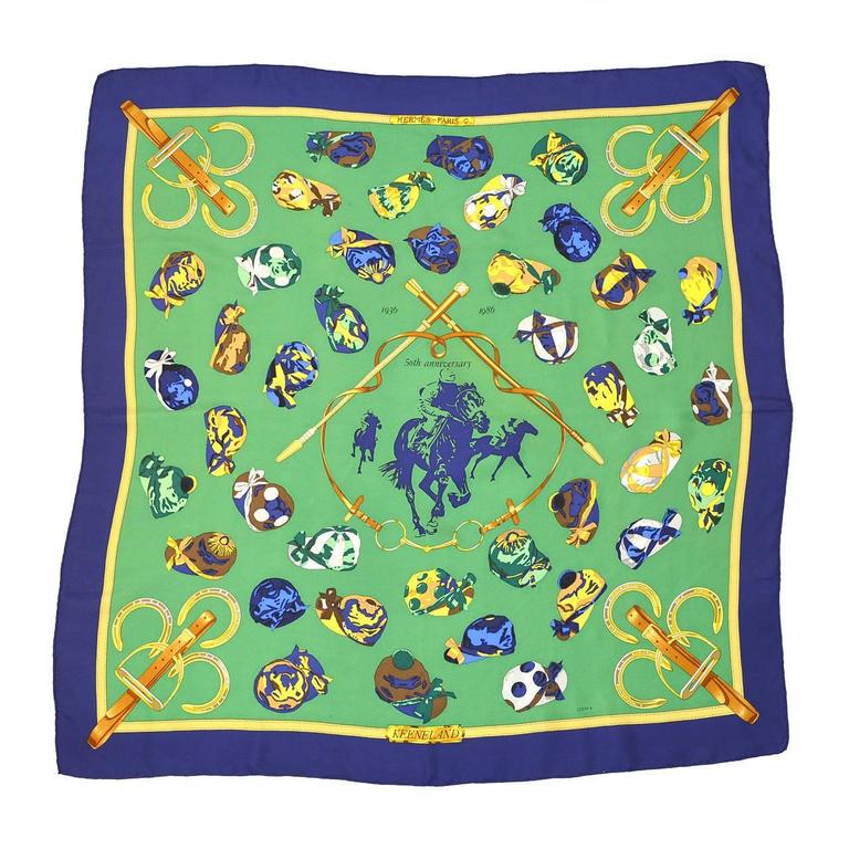 Special Edition Hermes Scarf in Original Box at 1stDibs