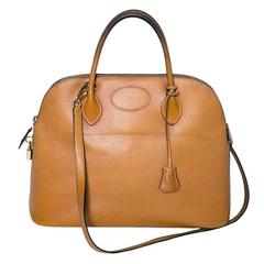 1993s Hermès Bolide Gold Bag 37cm 9