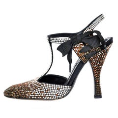 Tom Ford for Yves Saint Laurent Rhinestone Spectator Shoes 36