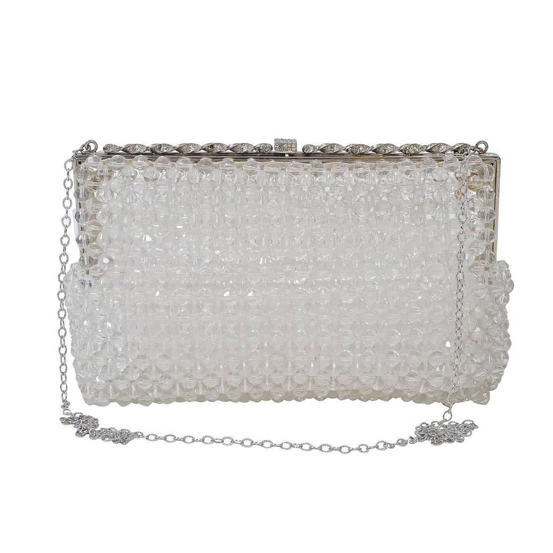 Crystal Bead Shoulder Bag