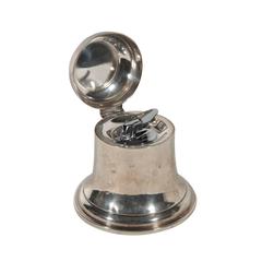 GUCCI Italian Sterling Silver 925 Bell TABLE LIGHTER Home Decor 7