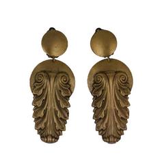 Vintage Joseff of Hollywood Neoclassical Earring