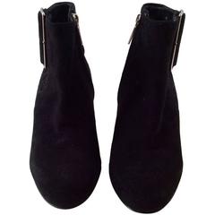 Black Christian Dior Ankle Boots - Size 7 2
