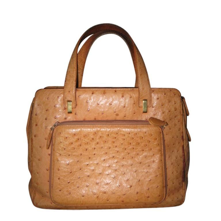 Suarez NY Ostrich Bag 