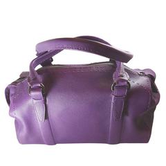 VBH Limited Edition Purple Leather Handbag