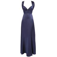 Yves Saint Laurent Numbered Haute Couture Evening Gown 6