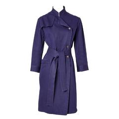 Yohji Yamamoto Navy Trench