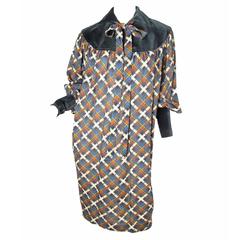 Retro 1981 Yves Saint Laurent Sack Dress