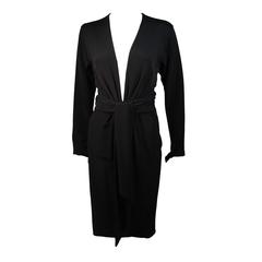 Elizabeth Mason Couture Silk Plunge Cocktail Dress Made to Order 5