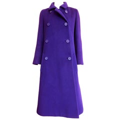 1960's NORMAN NORELL Wool coat at 1stDibs