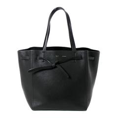Celine Black Calfskin Cabas Phantom Tote Bag