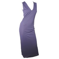 Gianfranco Ferre Purple Jersey Gown, never worn 11