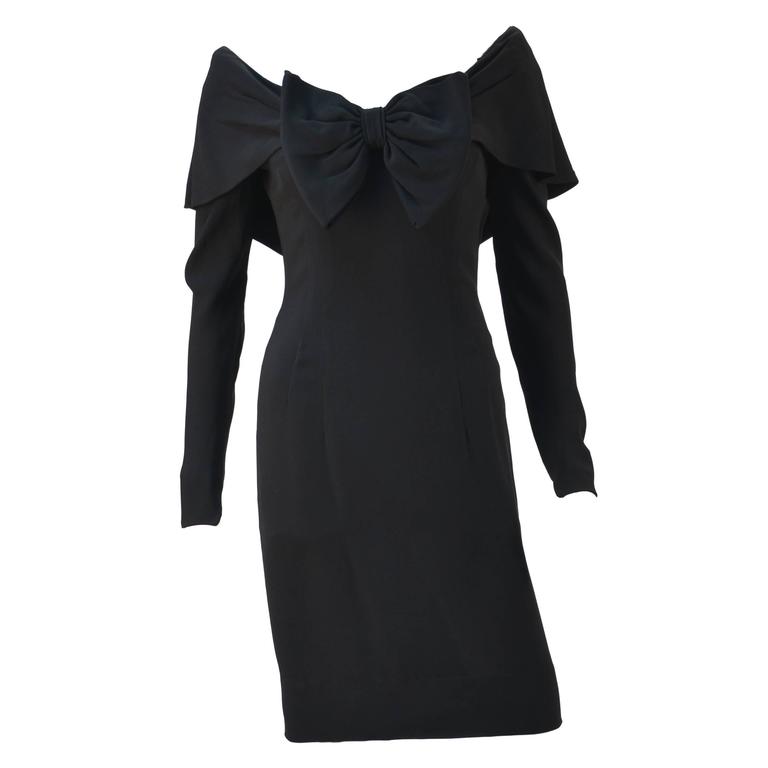 long sleeve wiggle dress