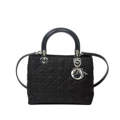 Dior Lady Black Cannage Canvas