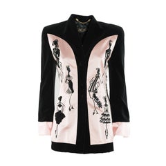 Escada Pink Silk and Cotton Elegant Jacket