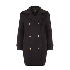 Retro 1980s Black Celine Coat