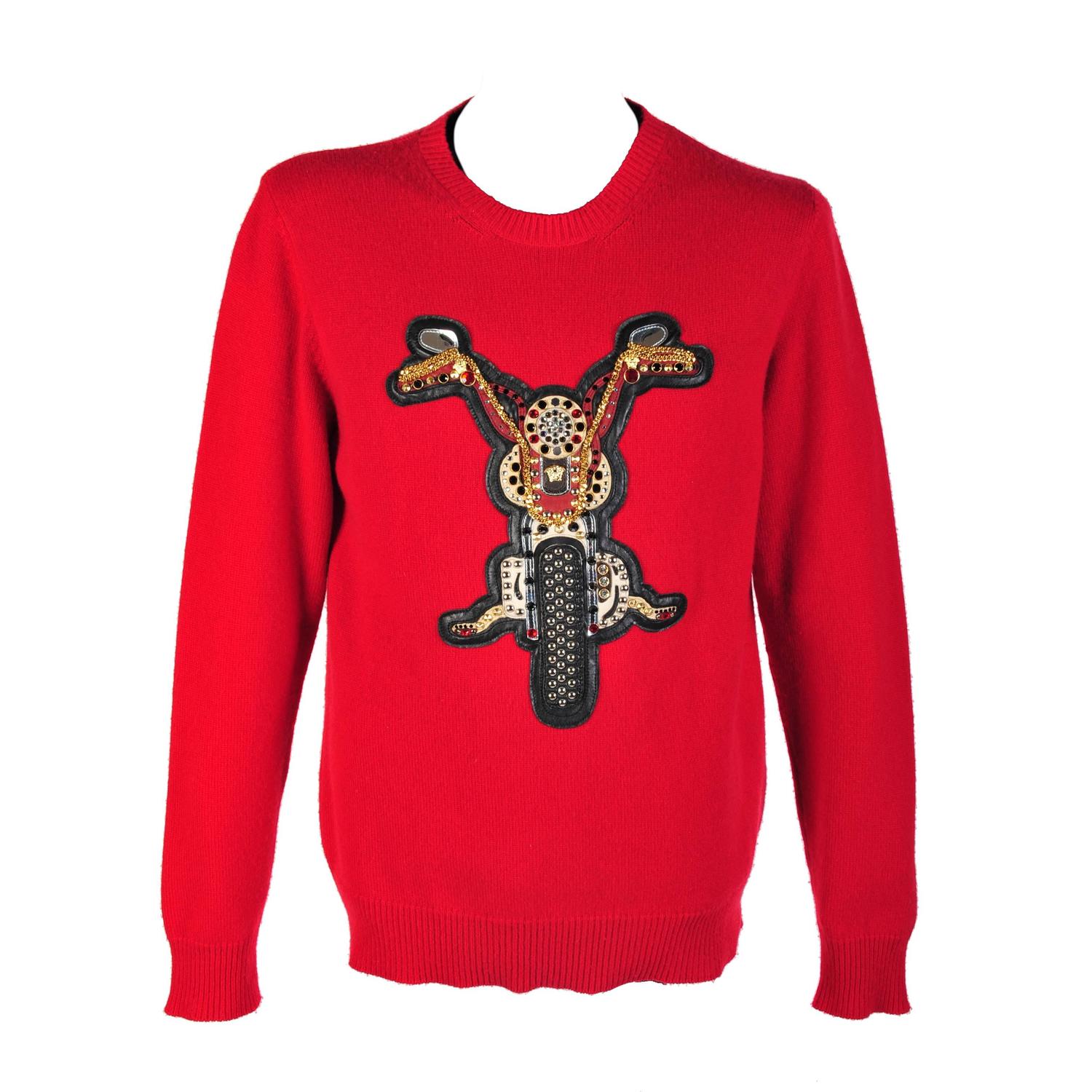 versace cashmere sweater
