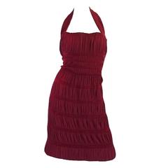 F/W 2009 Collection Ribbed Azzedine Alaia Silk Knit Dress 5