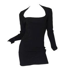 Fall 1990 Azzedine Alaia Scooped & Sculpted Dress 6
