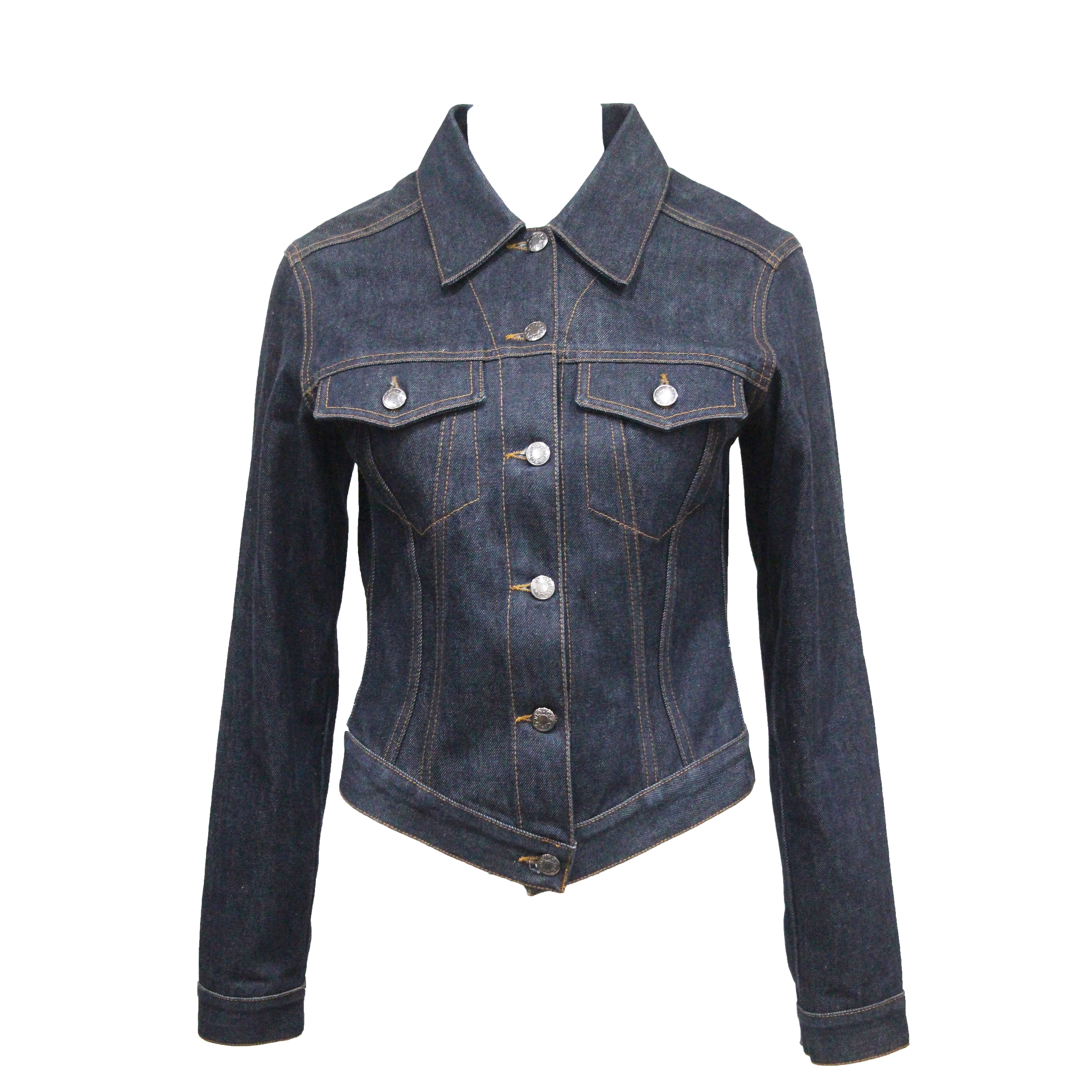 1990s Tom Ford for Gucci denim runway jacket, Spring/Summer 1998