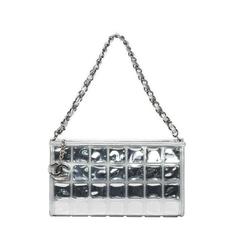 Chanel Limited Edition Ice Cube Silver Handbag