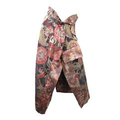 Dries Van Noten Embroidered Silk Skirt