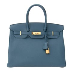 BRAND*NEW Hermes Birkin 35 Togo Colvert GHW