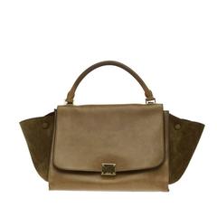 Celine Trapeze Suede Medium