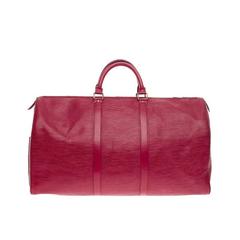 Used Louis Vuitton Keepall Epi Leather 50