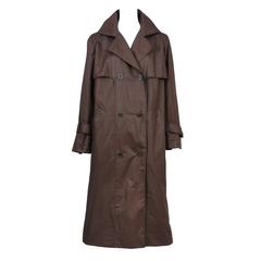 Hermes Brown Trench 