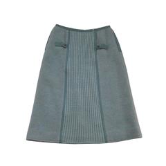 Vintage 1960s Courreges A Line Sweater Skirt