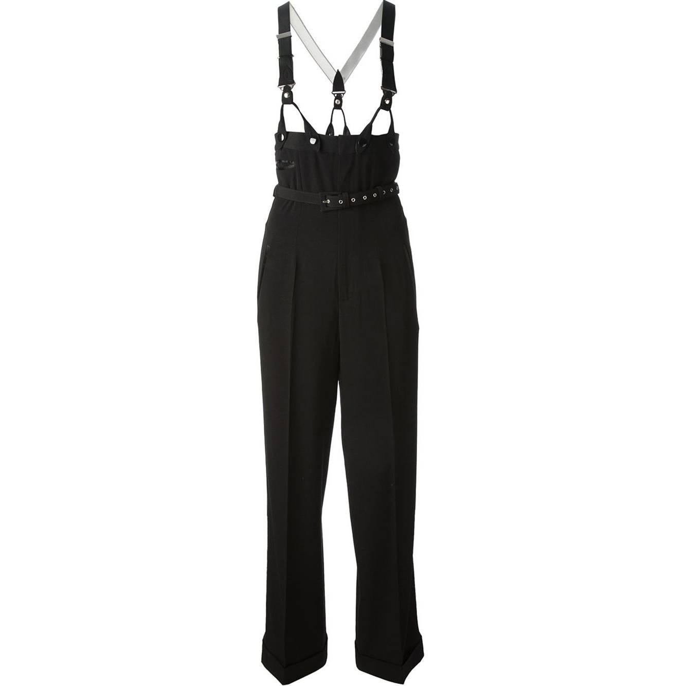 Iconico e raro pantalone Jean Paul Gaultier 'L'Europe de l'Avenir' del 1992 in vendita