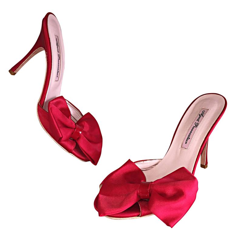 sexy heels with bows