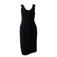 Temperley Black Wool Dress (8 UK)