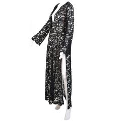 Iconic Tom Ford for Gucci Black Lace Dress 12