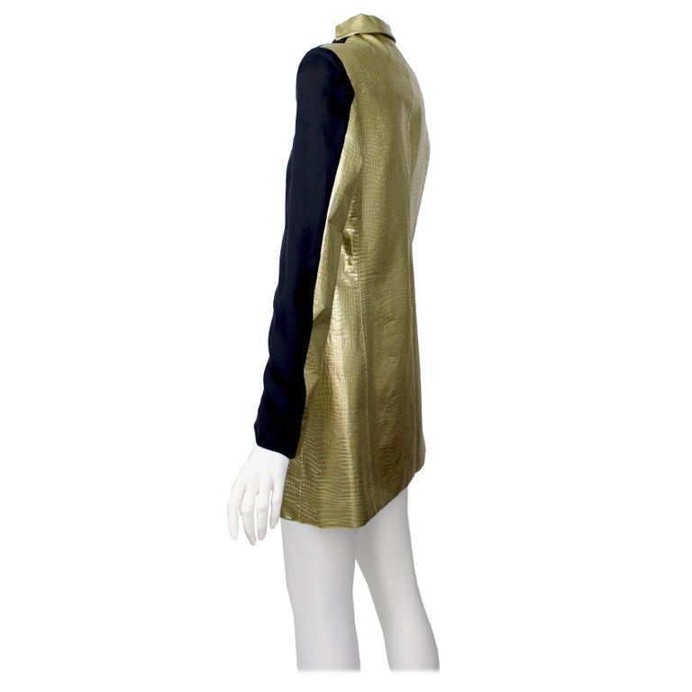 Comme des Garcons Gold Cape Jacket For Sale at 1stDibs | comme des garcons  cape, gold cape blazer, junya watanabe gold cape
