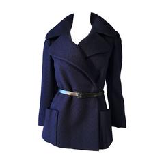 Norman Norell Belted Runway Jacket 1960s