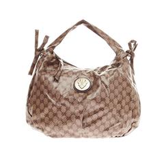Gucci Hysteria Hobo GG Coated Canvas
