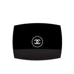 Chanel Limited Edition Black Compact Powder Minaudiere NEW
