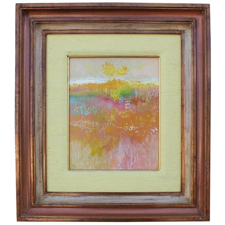 Lovely abstracted landscape by Lamar Briggs. Comes from a private estate with provenance from a local gallery.

Lamar Briggs (1935-2015), born in Lafayette, Louisiana, attended University of Southern Louisiana, University of Houston, and graduated