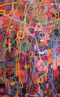 David B. Hickman Cross Shaped Painting
