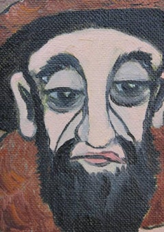 "The Beggar and Rich Man", Contemporary Portrait of Two Figures in Istanbul