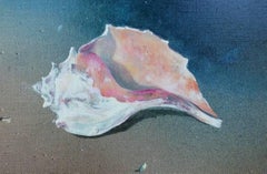 Realistisches Stillleben „Conch on the Beach“